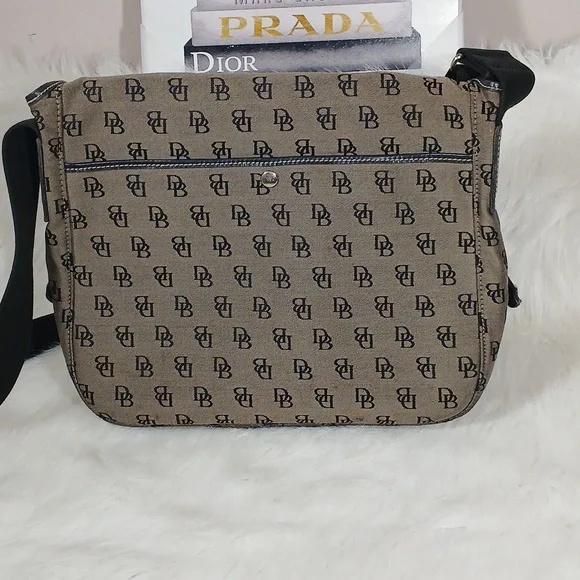 Dooney & Bourke Vintage Canvas Shoulder/ Crossbody Bag